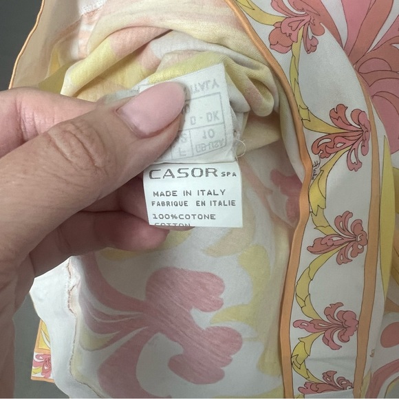 Emilio Pucci | Vintage 3/4 Sleeve Boat Neck Top - Picture 5 of 5